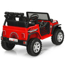 2-Seater Kids Ride On Dump Truck with Dump Bed and Shovel