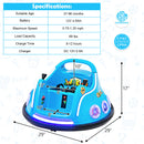Electric Ride On Car 12V With Remote Control And Flashing LED Lights