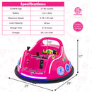 12V Electric Ride On Car with Remote Control and Flashing LED Lights