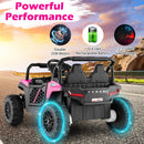 2-Seater Kids Ride On Dump Truck with Dump Bed and Shovel