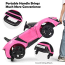 12V 2.4G RC Electric Vehicle with Lights-Pink