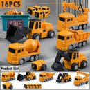 Magnetic Transform Engineering Car Robot Toys Set For Boys Kids Gifts