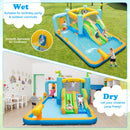 Giant Inflatable Water Slide for Kids Aged 3-10 Years (with 750W Blower)