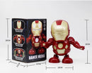 Action Figure Toy Of Iron Man Tony Stark Captain America Thanos With Led Flashlight And Music