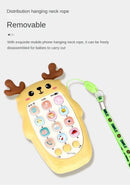 Baby Phone Toys Bilingual Telephone Teether Music Voice Toy Early Educational Learning Machine Electronic Children Gift Baby Toy
