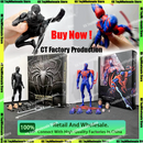 Spiderman And Black Symbiote Suit Action Figure As Toys Or Gifts