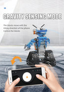 Technical Robot Toys Motorized With LED Building Blocks For Kids Christmas Gift
