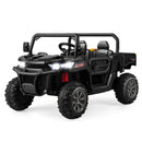2-Seater Kids Ride On Dump Truck with Dump Bed and Shovel
