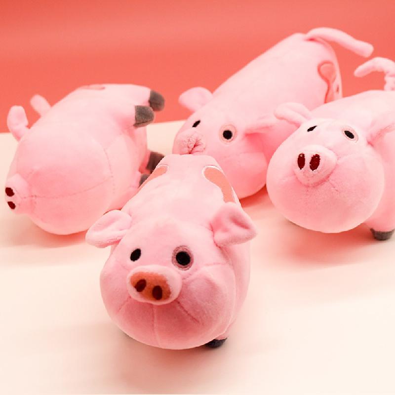 18cm Disney Anime Movie Gravity Falls Figures Waddles Pig Cartoon Stuffed Animals Plush Doll Toy For Kid Girl New Year Xmas Gift