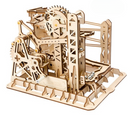 3D Wooden Puzzle Marble Run DIY Model Building Block Toy Or Gift For Teens and Adult