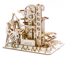 3D Wooden Puzzle Marble Run DIY Model Building Block Toy Or Gift For Teens and Adult