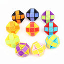 Magic Snake Puzzle 6Pcs Folding Ruler Anti-Stress Educational Toy Used For Kids Birthday Favors Party Goodie Bags School Reward
