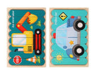 Double Sided Strip Puzzles In 3D Educational Toys For Baby Wooden Montessori Toy As For Children