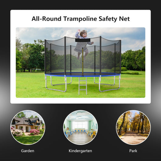 Trampoline Safety Replacement Protection Enclosure Net-8 ft