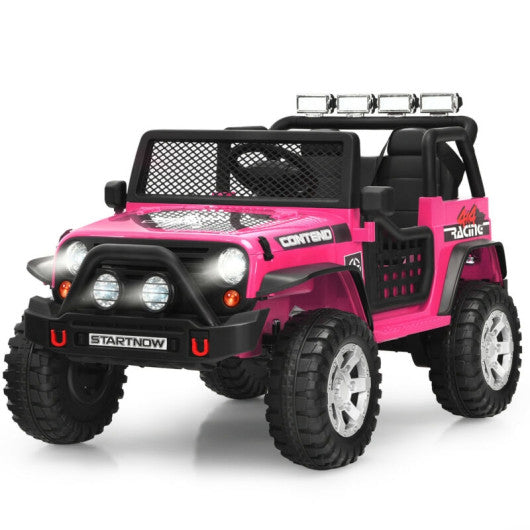 2-Seater Kids Ride On Dump Truck with Dump Bed and Shovel