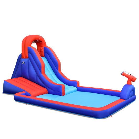 Sub 5 Box Water Inflatables 5-in-1 Inflatable Water Slide with Climbing Wall