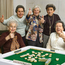 Mahjong Game Table For 4 Players With Iron Frame