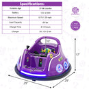 Electric Ride On Car 12V With Remote Control And Flashing LED Lights