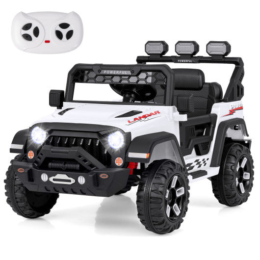 2-Seater Kids Ride On Dump Truck with Dump Bed and Shovel