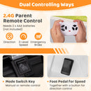 Kids Electric Dump Truck Ride On – 2-Seater Construction Vehicle with Realistic Dump Bed & Shovel