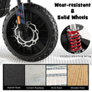 Aprilia Licensed Kids Ride On Motorcycle with 2 Training Wheels-Navy