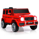 12V Mercedes-Benz G63 Licensed Kids Ride On Car with Remote Control-Red