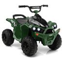 12V Kids Ride On ATV with High/Low Speed and Comfortable Seat-Army Green