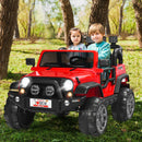 12V 2-Seater Ride on Car Truck with Remote Control and Storage Room-Red