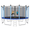 Outdoor Trampoline with Safety Closure Net-16 ft