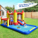 Inflatable Water Slide Castle Kids Bounce House with 480W Blower