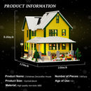 Building Blocks Toys Of Christmas Story House Model Kit With LED Light Winter Snow And Interior Details For Children Xmas Gifts