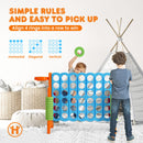 2.5ft 4-to-Score Giant Game Set-Orange