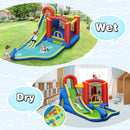 Inflatable Kid Bounce House Slide Climbing Splash Park Pool Jumping Castle Without Blower