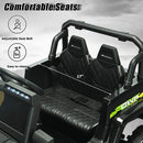 12V Kids Ride-on Jeep Car with 2.4 G Remote Control-Black