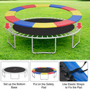 10 Feet Universal Spring Cover Trampoline Replacement Safety Pad-Multicolor