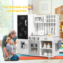 Wooden Pretend Play Kitchen Sets with Simulated Sound