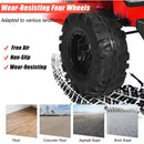 12V Kids Ride-on Jeep Car with 2.4 G Remote Control-Red