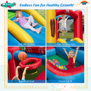 Baseball Themed Inflatable Bounce House with Ball Pit and Ocean Balls