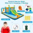 Giant Inflatable Water Slide for Kids Aged 3-10 Years (with 750W Blower)