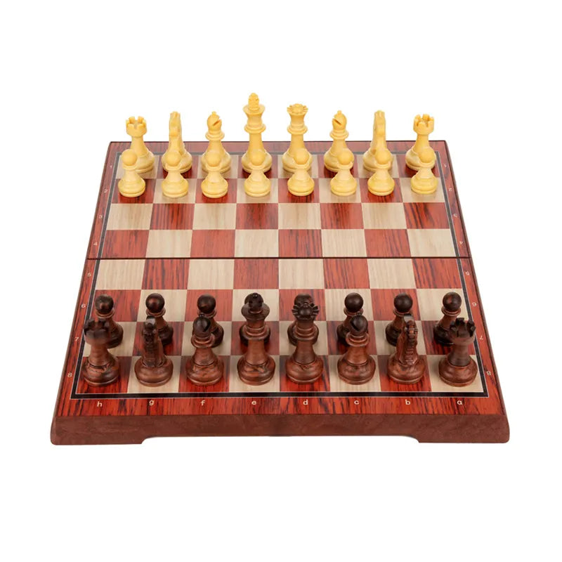 Magnetic Chess Portable Folding Chess Board Portable Mini Chessboard for Children Creative Decorations Tourism and Leisure Toys