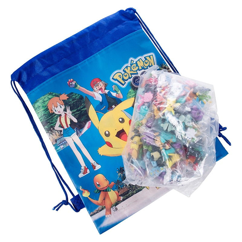 24-144Pcs Pokemon Figures Model In Bulk Of Different Styles Kawaii Dolls As Toys Or Birthday Gift For Kids