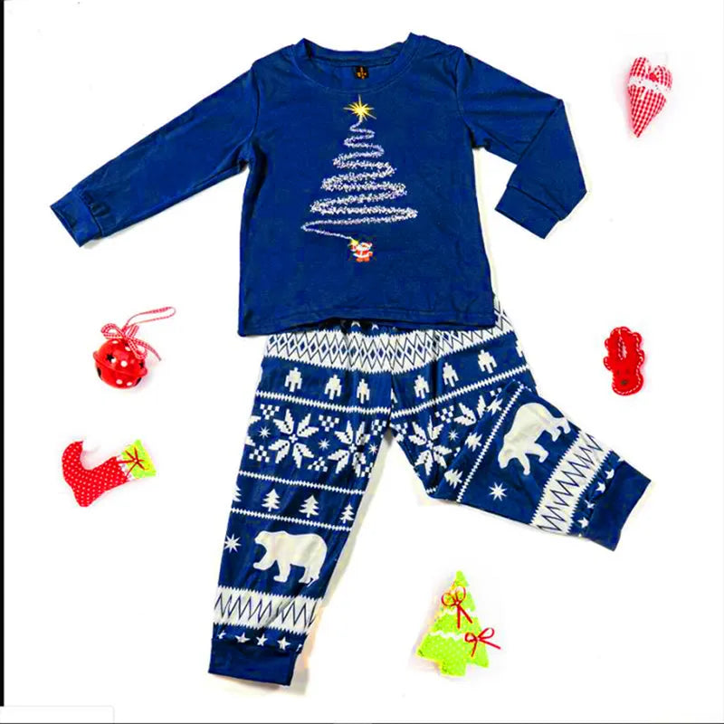 2023 Family Matching Outfits Red Christmas Pajamas Sets Father Mother Daughter and Son Pyjamas Aldult Kids Xmas Family Clothing