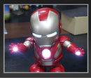 Action Figure Toy Of Iron Man Tony Stark Captain America Thanos With Led Flashlight And Music