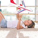 40CM Large Wingspan RC Glider Plane Fixed Wing Lightweight EPP Foam Throw To Flying Airplane RTF Model Kids and Adult Toys Gifts