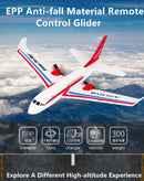 40CM Large Wingspan RC Glider Plane Fixed Wing Lightweight EPP Foam Throw To Flying Airplane RTF Model Kids and Adult Toys Gifts