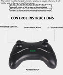 40CM Large Wingspan RC Glider Plane Fixed Wing Lightweight EPP Foam Throw To Flying Airplane RTF Model Kids and Adult Toys Gifts