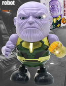 Action Figure Toy Of Iron Man Tony Stark Captain America Thanos With Led Flashlight And Music