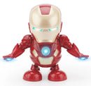 Action Figure Toy Of Iron Man Tony Stark Captain America Thanos With Led Flashlight And Music