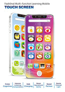 Educational Toys Cellphone Learning Toy with LED Light Baby Kids Study Phone English Mobile Phone Toy Chrismtas Gifts 1 Year Old