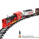 Classic Electric Steam Smoke Remote Control Track Train With Light Simulation Train Sound independent Assembly Toys for children